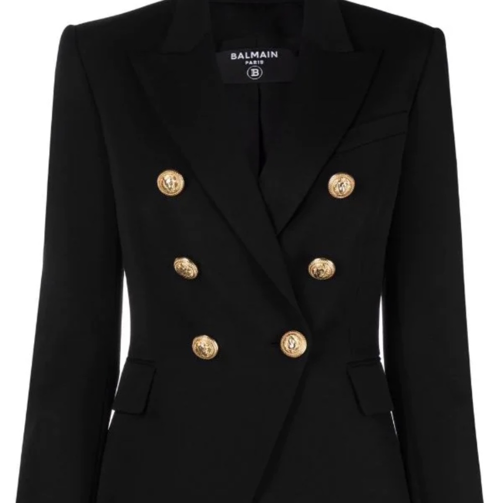 Balmain Double Breasted Jacket - image 1